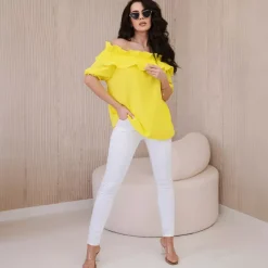JEANS Lyhythihaiset Paidat Ja Topit>Kesi Amelia Spanish paita keltainen