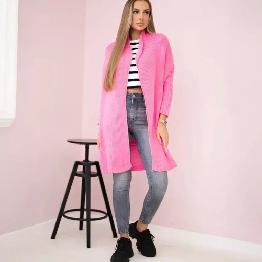 JEANS Neuleet>Kesi Anu neuletakki pinkki