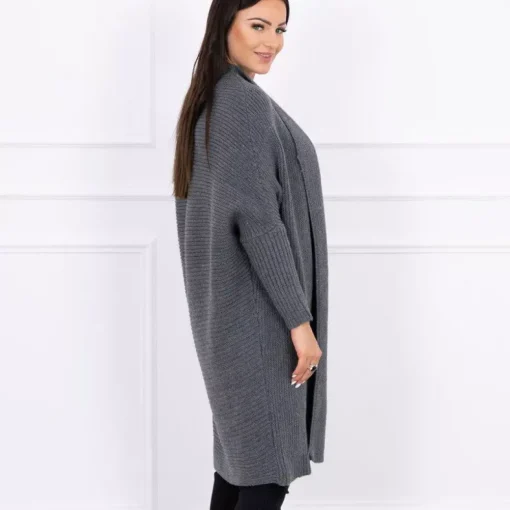 JEANS Neuleet>Kesi Anu neuletakki tummanharmaa
