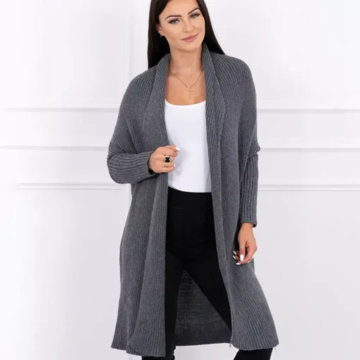 JEANS Neuleet>Kesi Anu neuletakki tummanharmaa