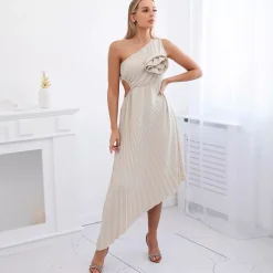 JEANS Midimekot>Kesi Carlie juhlamekko beige