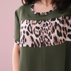 JEANS Minimekot></noscript>Kesi Elianna mekko khaki