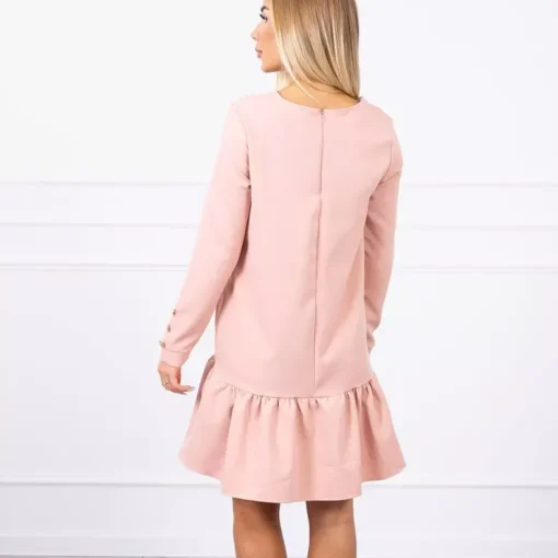 JEANS Minimekot>Kesi Flounce minimekko roosa