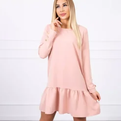 JEANS Minimekot></noscript>Kesi Flounce minimekko roosa