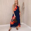 JEANS Maksimekot>Kesi Giana viskoosimekko navy