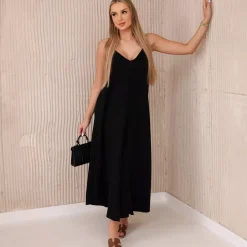JEANS Midimekot | Minimekot>Kesi Joanna puuvillamekko musta