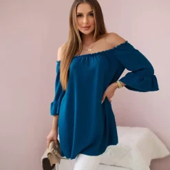 JEANS Lyhythihaiset Paidat Ja Topit>Kesi Kiira Spanish paita mariini