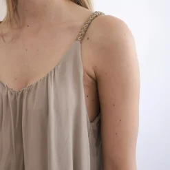 JEANS Lyhythihaiset Paidat Ja Topit></noscript>Kesi Linnea viskoositoppi kameli
