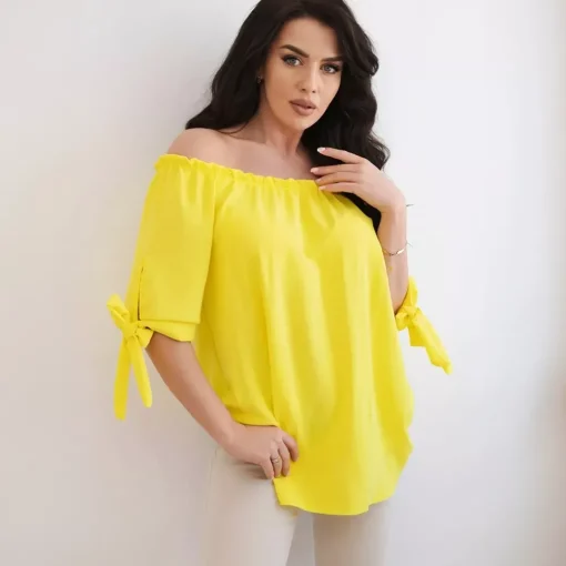 JEANS Lyhythihaiset Paidat Ja Topit>Kesi Lylah Spanish toppi keltainen