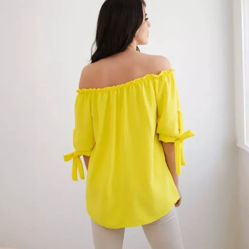 JEANS Lyhythihaiset Paidat Ja Topit>Kesi Lylah Spanish toppi keltainen