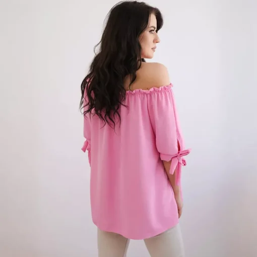 JEANS Lyhythihaiset Paidat Ja Topit>Kesi Lylah Spanish toppi baby pink