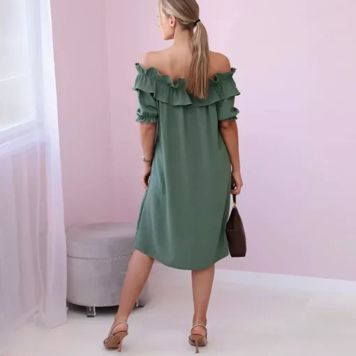 JEANS Minimekot>Kesi Lynet Spanish mekko khaki