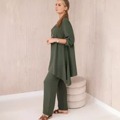 JEANS Tunikat | Housut></noscript>Kesi Lynne tunika ja housut - setti army
