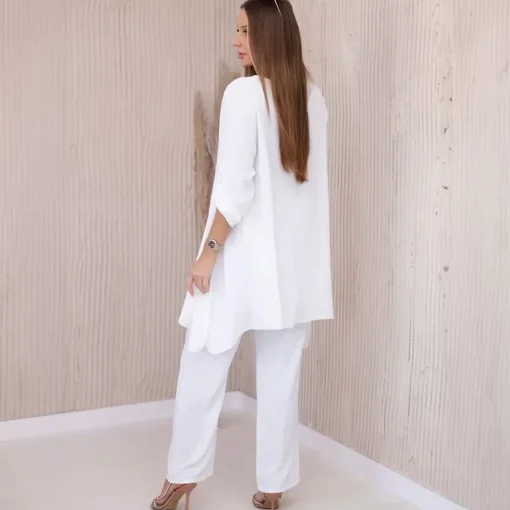 JEANS Tunikat | Housut>Kesi Lynne tunika ja housut - setti valkoinen