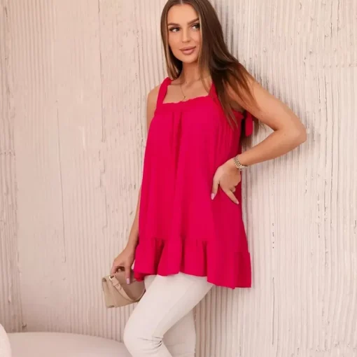 JEANS Lyhythihaiset Paidat Ja Topit>Kesi Madison toppi fuksia