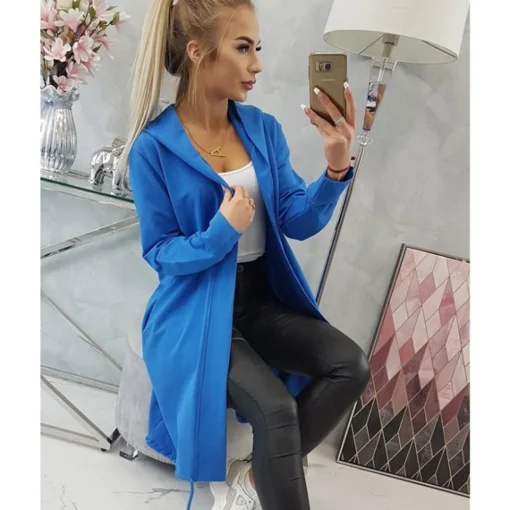 JEANS Takit | Plus!>Kesi MCI collegetakki hupulla sininen