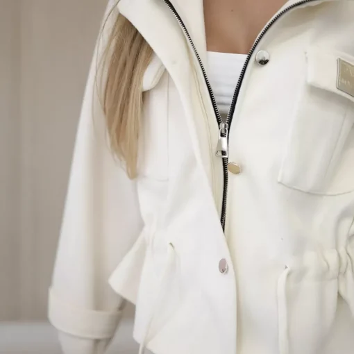 JEANS Takit>Kesi Nizza takki luonnonvalkoinen
