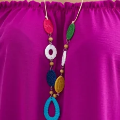 JEANS Lyhythihaiset Paidat Ja Topit></noscript>Kesi Raquell paita korulla magenta