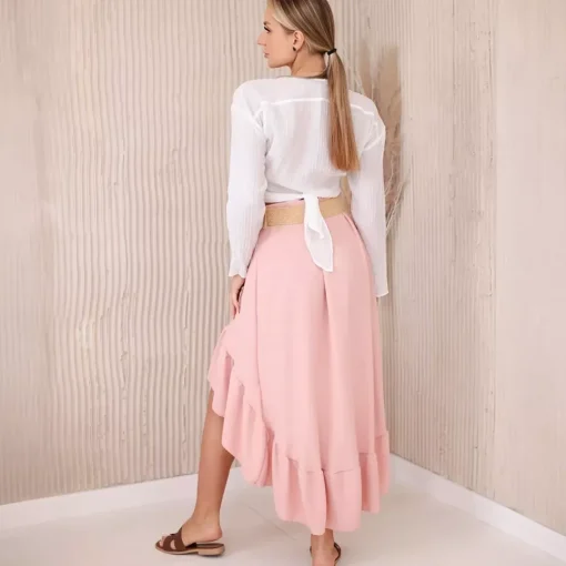 JEANS Hameet>Kesi Rianna hame vyöllä roosa
