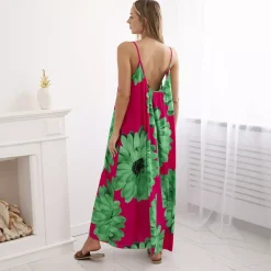 JEANS Maksimekot>Kesi Thema viskoosimekko fuksia