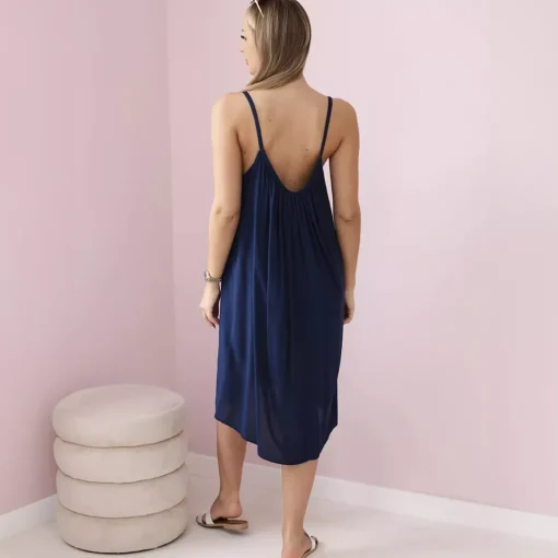 JEANS Minimekot>Kesi Tinja viskoosimekko navy