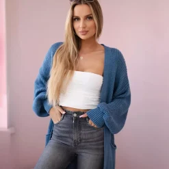 JEANS Neuleet>Kesi Xena neuletakki taskuilla denim