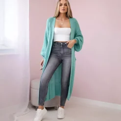 JEANS Neuleet></noscript>Kesi Xena neuletakki taskuilla aqua
