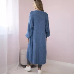 JEANS Neuleet></noscript>Kesi Xena neuletakki taskuilla denim