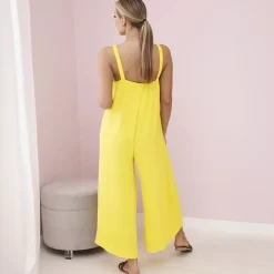 JEANS Jumpsuit-haalarit></noscript>Kesi Yasmin jumpsuit keltainen