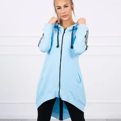 JEANS Takit></noscript>Kesi Zip Back hupparitakki baby blue