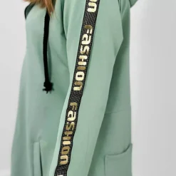 JEANS Takit></noscript>Kesi Zip Back hupparitakki minttu