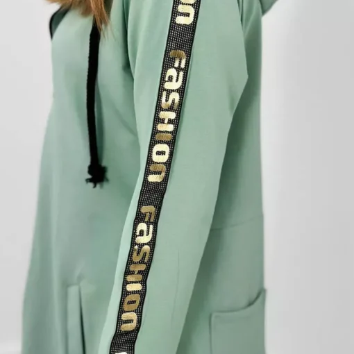 JEANS Takit>Kesi Zip Back hupparitakki minttu