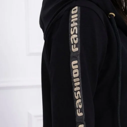 JEANS Takit>Kesi Zip Back hupparitakki musta
