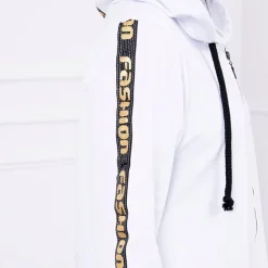 JEANS Takit></noscript>Kesi Zip Back hupparitakki valkoinen