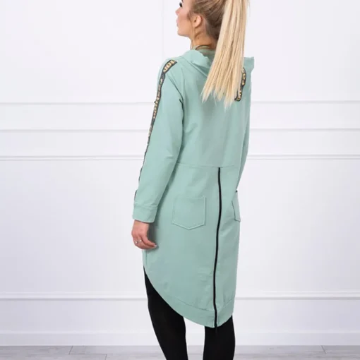 JEANS Takit>Kesi Zip Back hupparitakki minttu