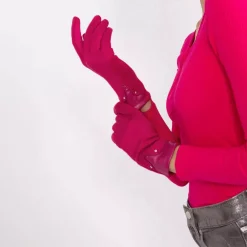 JEANS Huivit Ja Käsineet></noscript>Kosketusnäyttökäsineet fuksia