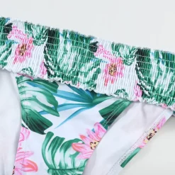 JEANS Uima-asut></noscript>Kukkakuvioinen bikinisetti valkoinen