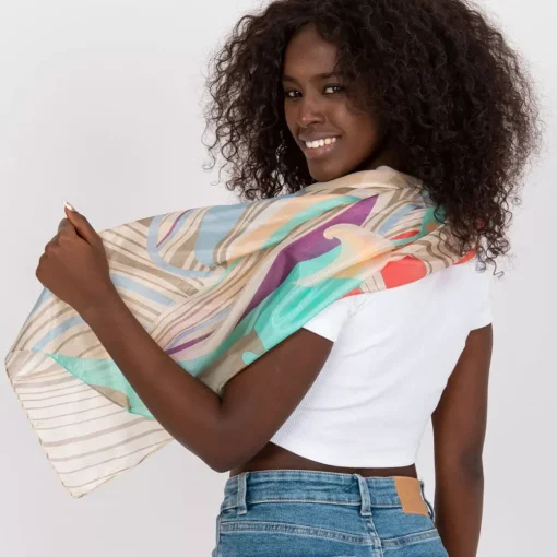 JEANS Huivit Ja Käsineet>Kuvioitu kaulahuivi beige