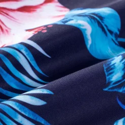 JEANS Uima-asut></noscript>Kuvioitu uimapuku meshilla sininen