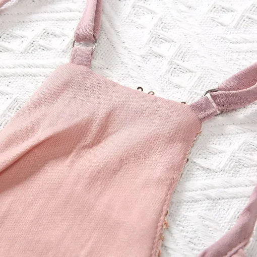 JEANS Lyhythihaiset Paidat Ja Topit>Lagina paljettitoppi roosa