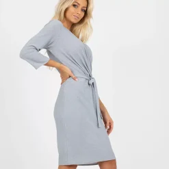 JEANS Minimekot></noscript>Lakerta Caitlyn kimaltava mekko vyöllä hopea