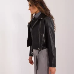 JEANS Takit></noscript>Lanmas Vesna keinonahkatakki musta