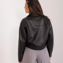 JEANS Takit></noscript>Lanmas Vesna keinonahkatakki musta