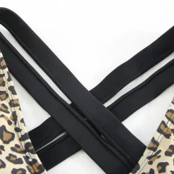 JEANS Uima-asut></noscript>Leopardikuvioinen bikinisetti ruskea