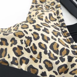 JEANS Uima-asut></noscript>Leopardikuvioinen bikinisetti ruskea
