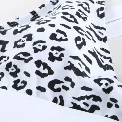 JEANS Uima-asut></noscript>Leopardikuvioinen bikinisetti valkoinen