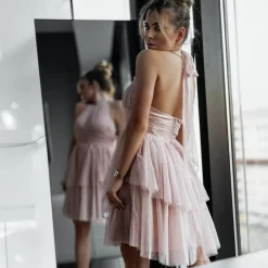 JEANS Minimekot></noscript>Lily Berenice juhlamekko nude
