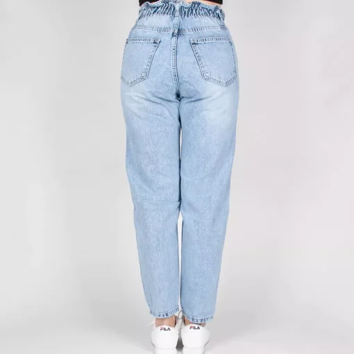 JEANS Farkut>Lose Andreina Mom farkut vaaleansininen