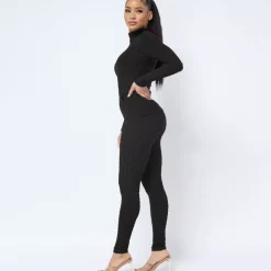 JEANS Pitkähihaiset Paidat | Leggingsit></noscript>Love J Renee - setti musta