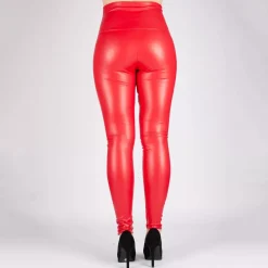 JEANS Leggingsit></noscript>Love Poem Bianca keinonahkaleggingsit punainen